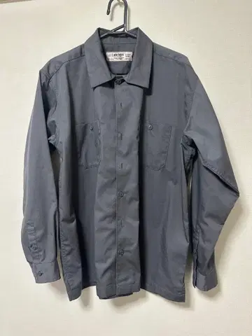 HOUSTON 그레이 긴팔 셔츠 XL