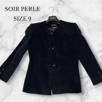 도쿄 소와르 소와르 페를르 노카라 자켓 포멀 예복 캐시미어 혼방