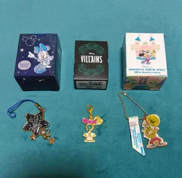 디즈니 시크릿 참 스트랩 3종 세트