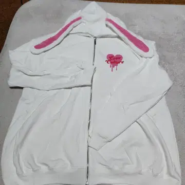 오카모토 노부히코 토끼 귀 후드티