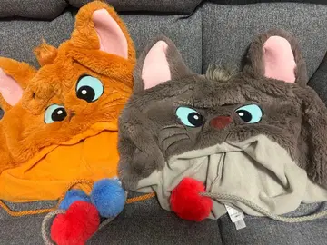 캐릭터 후드 모자 베를리오즈 & 툴루즈