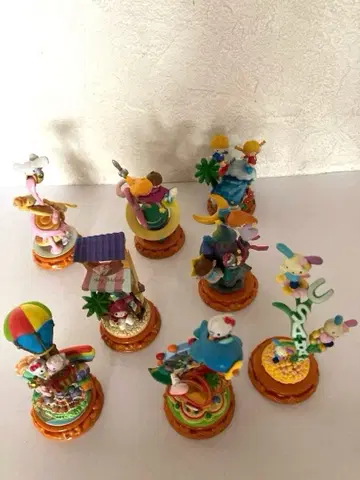 인기 만점 HelloKitty 산리오 드림 파티 놀이공원 피규어 세트