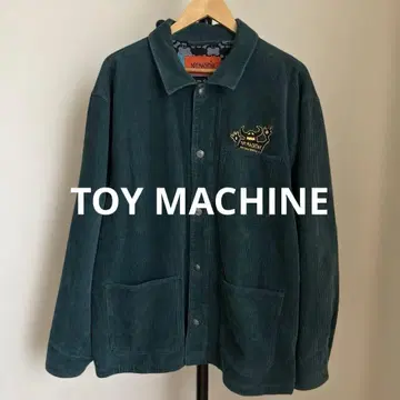 TOY MACHINE 토이머신 코듀로이 자켓 커버올