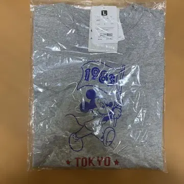 Champion 미키마우스 T셔츠 L사이즈