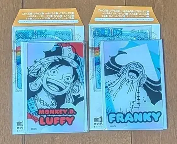 ONEPIECE 스탠딩 클리어 카드 컬렉션 루피 프랭키