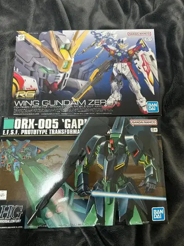 HGUC 1/144 갸플란 RG 1/144 윙건담 제로