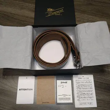 Schott PERFECT BELT 샷 퍼펙트 벨트 블랙 38