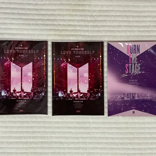 방탄소년단 bts CGV 특전 엽서(럽셀콘, 번더스)