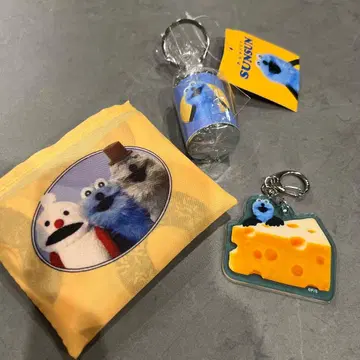 순순 에코백 키링 코인 케이스 키링 세트