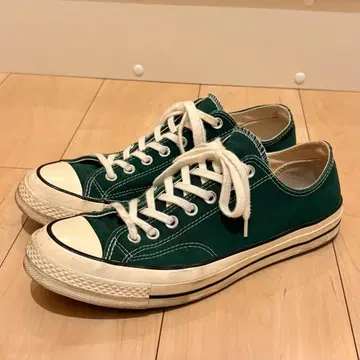 28cm 컨버스 CT70 ox 미드나잇 클로버 그린