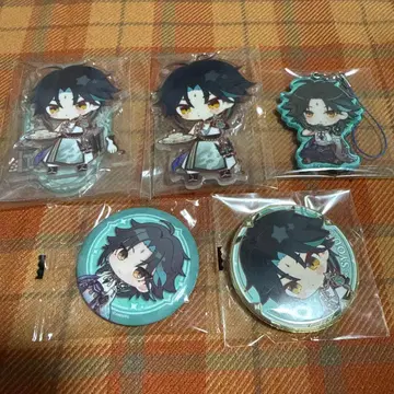 원신 소우 아크릴 스탠드 & 아크릴 키링 & 캔뱃지 세트