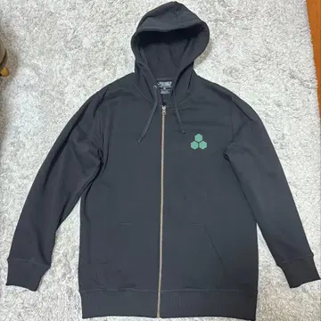 채널 아일랜즈 풀 집업 후드티 블랙