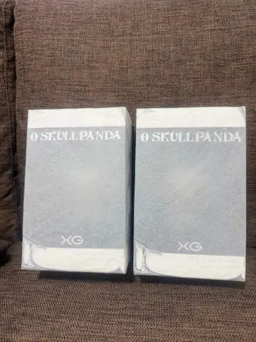 SKULLPANDA XG 봉제 인형 2개 세트