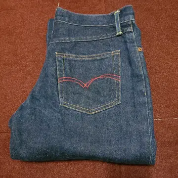 다크 네이비 새상품급 팔라스 팰리스 일본제 셀비지 데님 M 체인 스티치