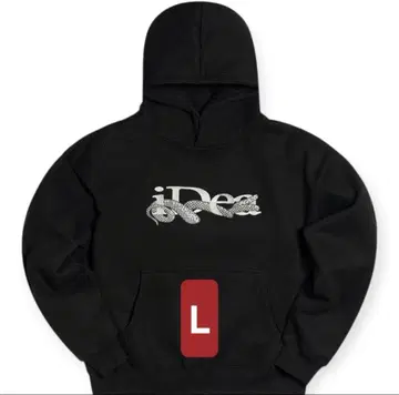 ideaswam OUROBOROS HOODIE (Black) LARGE