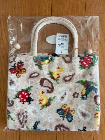 미사용 새상품 페이러 하이디 페이즐리 하이디 손잡이 복조리 완판템 베이지