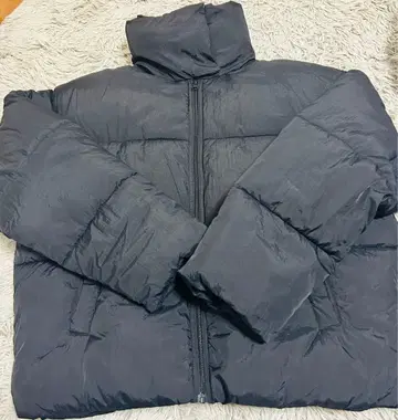 새상품급 페이크 다운 자켓 [스탠드 카라] [블랙]