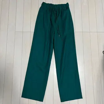 FRAMeWORK 이지 팬츠 그린