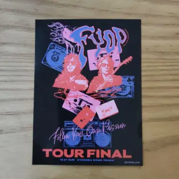 B'z FYOP 12/21 투어 파이널 구매 혜택 스티커