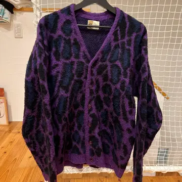 PENNEY'S TOWNCRAFT 레오파드 무늬 가디건 M