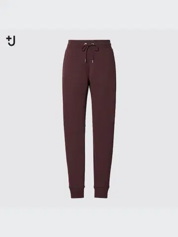 UNIQLO +J 드라이 스웨트 팬츠 와인 XL