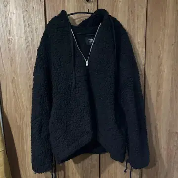 리프레젠트 보아 와이드 루즈 풀오버 후드티 자켓 남성용 L