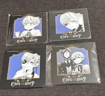 흑집사 비터래빗 카페 특전 코스터 시엘 4장 세트