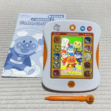 호빵맨 컬러패드 사용설명서 포함 반다이 태블릿