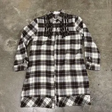 OLIVE des OLIVE 체크 무늬 원피스