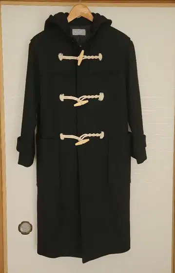 새상품급 매킨토시 철학 더플 코트 블랙