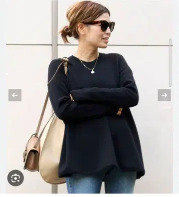 MUSE Deuxieme Classe 스무스 니트 플레어 풀오버