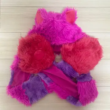 체셔 고양이 머플러 팬캡