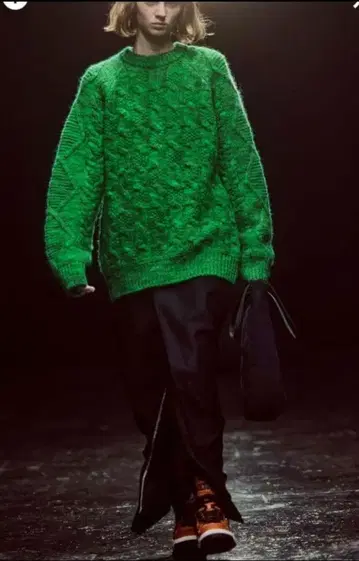 뷰티풀리 피플 블랙 슬릿 스커트 울 컬렉션