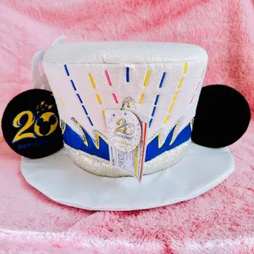 디즈니씨 20주년 기념 미키 귀도리 모자