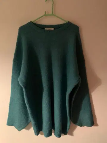 ADRER 극상 퍼머 니트 민트 L 사이즈