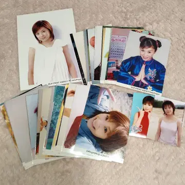 51장 마츠우라 아야 트레이딩 카드 브로마이드 L판 2L 묶음 판매 3