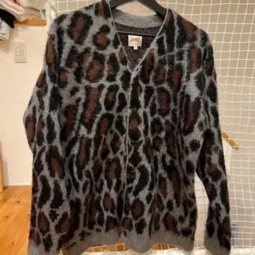 Penney's 레오파드 무늬 가디건 M