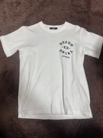 PHATRANK 프린트 T셔츠 S사이즈 화이트