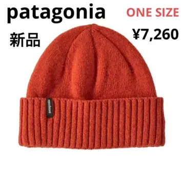 대특가 택 포함 새상품 파타고니아 브로디오 비니 오렌지 모자 따뜻함 방한