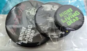 나이트 오브 더 리빙 데드 캔뱃지 3개 세트 조지 A. 로메로