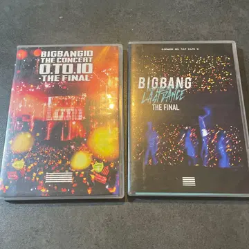 BIGBANG DVD 세트 0.TO.10 & LAST DANCE