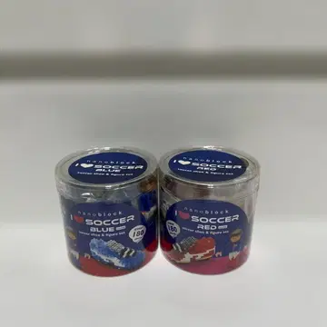 나노블록 아이러브축구 BLUE & RED 미사용품