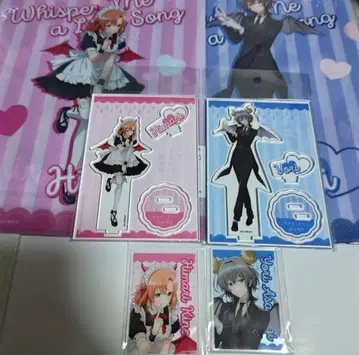 속삭이듯 사랑을 노래하다 아크릴 스탠드 클리어 파일 아크릴 카드 돈키