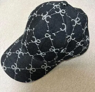 앙코키누 로고 캡 블랙