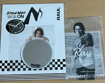 SnowMan Dome Tour ON 클리어 카드 거울 라울