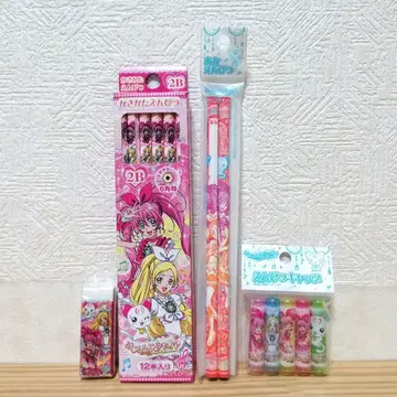 연필 지우개 4개 세트 스위트 프리큐어