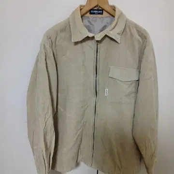 구제 의류 빈티지 CLANDLAKE 베이지 L 사이즈 긴팔 셔츠
