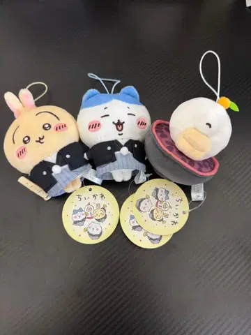 치이카와 (먼작귀) 설날 마스코트 봉제 인형 토끼 하치와레 오데