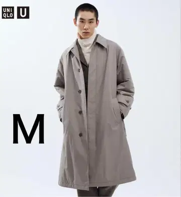 UNIQLO U 패디드 스텐카라 코트