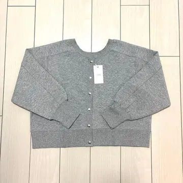 미사용 새상품 종이상자 가디건LS 로리즈팜 그레이 F